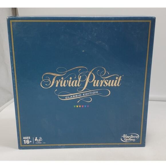 Original Trivial Pursuit Classic Edition Hasbro 2016 **100% COMPLETE** - Picture 1 of 7